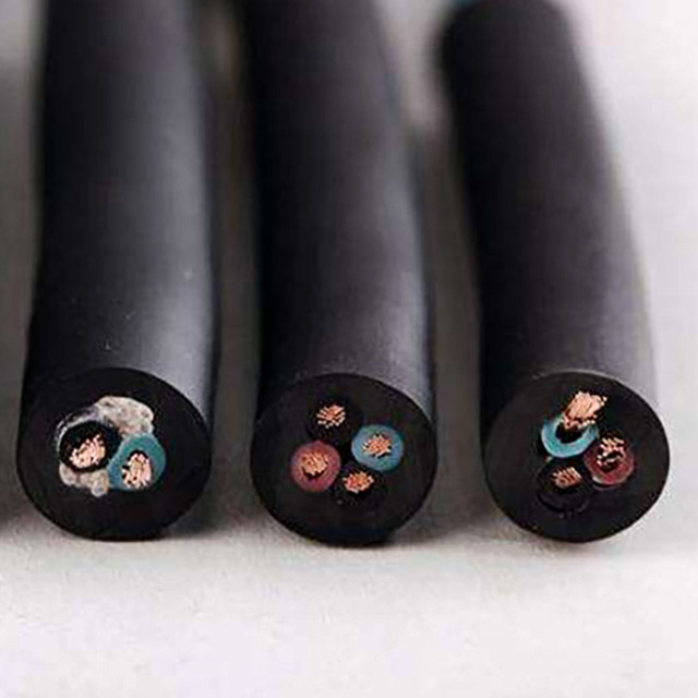 H07RN-F Cross-linked Multi Core Flexible Wind Energy Flexible Cable 
