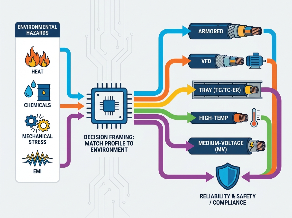 Industrial Power Cable Types