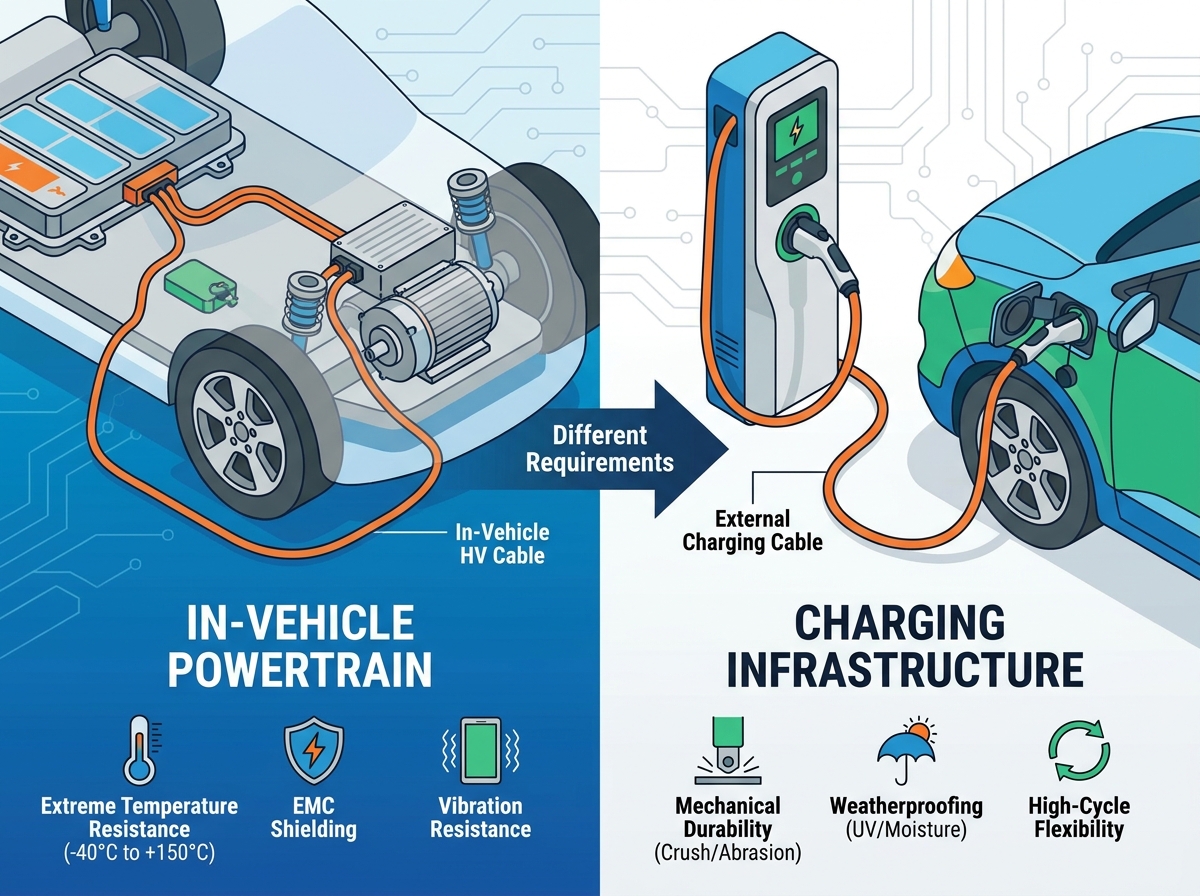 High Voltage EV Cable Technical Evaluation